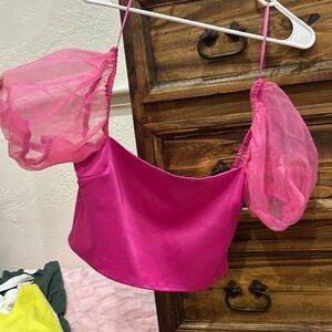 Pink dress top!